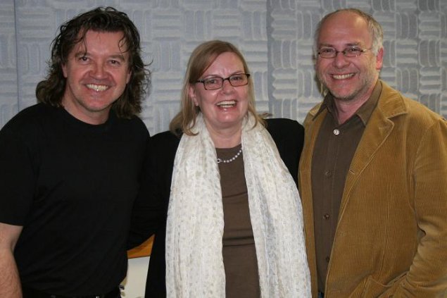 von links: Roland Bless, Biggi Müller, Horst Senker