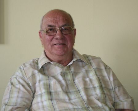 Mundartmoderator August Mauel