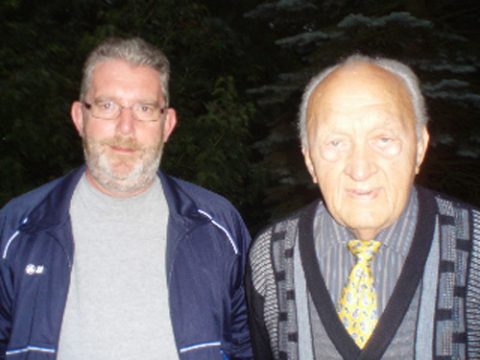 St.Rochus-Präsident Henri Hilligsmann und -Alterspräsident Nikolaus Schmetz