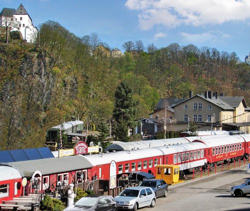 Das Wolkensteiner Zughotel