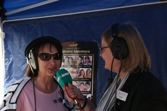 Tirolerfest 2010: Gaby Albrecht und Biggi Müller