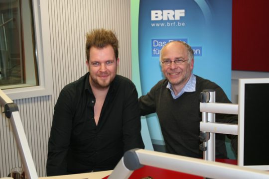 Sven von den "Paveiern" und Horst Senker