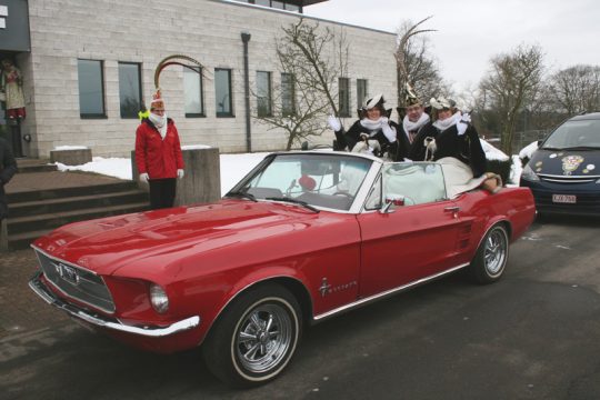 Prinz Andy I. von Eupen besucht den BRF