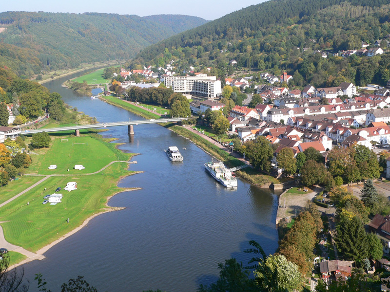 Blick auf Bad Karlshafen