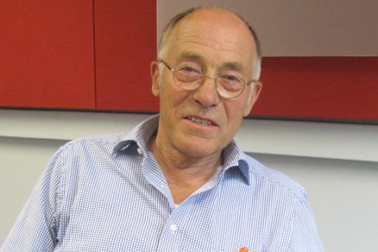 Studiogast Bernard Peters