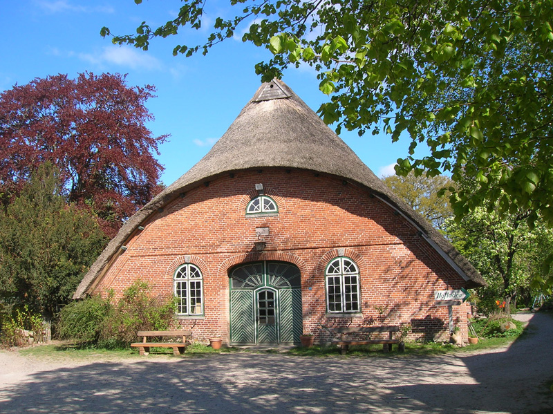 Haupthaus des Angus-Hofs in Stakendorf