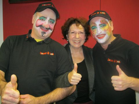 Domm&Dööl mit BRF2-Moderatorin Karin Meyer