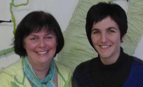 Studiogäste bei Marlene Backes: Veronika Mausen und Claudine Kalbusch