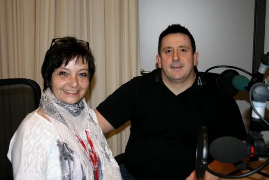 Karin Lejeune von der DPB bei Pascal Gangolf