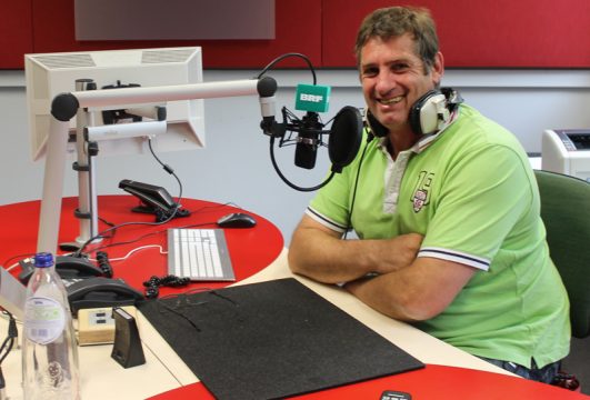 Mundartmoderator André Knauf