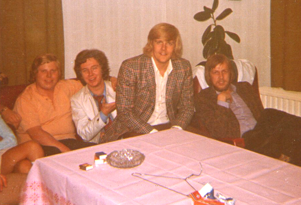 Howie mit Band 1970 in Emmels