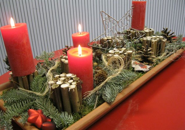 Am Sonntag wird die dritte Kerze am Adventskranz angezündet