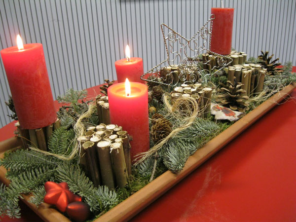 Am Sonntag wird die dritte Kerze am Adventskranz angezündet