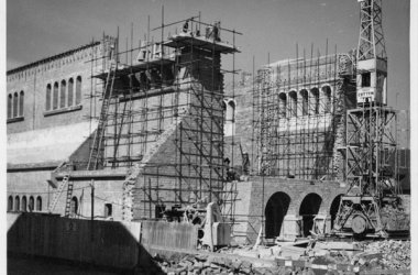 St. Vith zur Zeit des Wiederaufbaus