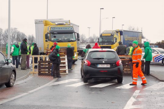 Mundart blickt auf den Generalstreik am 15. Dezember zurück (Bild: Eupen)