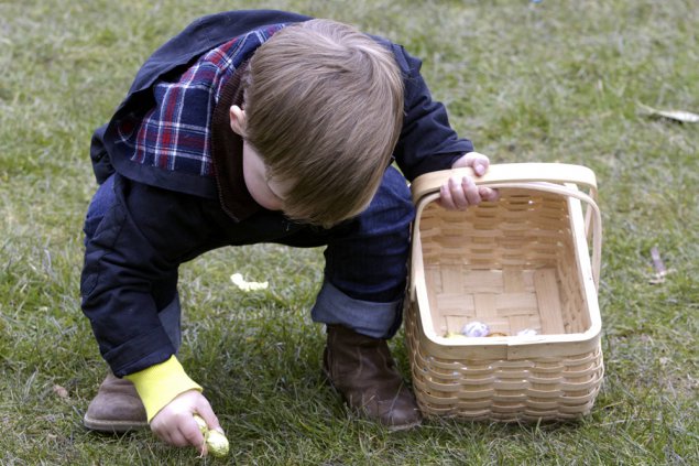 Gehört zu Ostern einfach dazu: die Ostereier-Suche