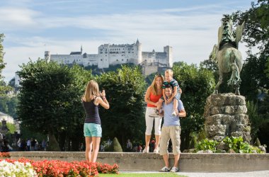 Salzburg für Familien: Im Miralbellgarten