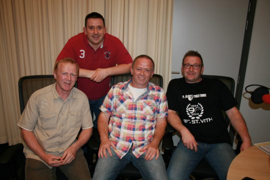 Foto von links nach rechts: Ludwig Hack – Nobert „Trinna“ Treinen – André Hoffmann