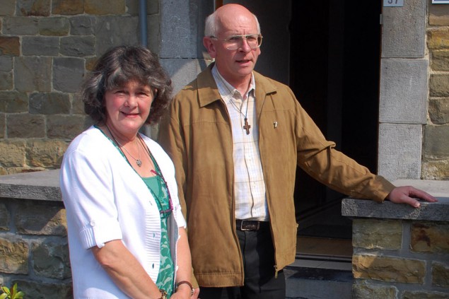 Glaube und Kirche-Moderatoren Marlene Backes und Leo Palm