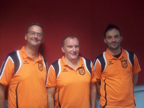 Julien Müllender, Jean-Marc Lavalle und Michael Schwall vom FC Tanja