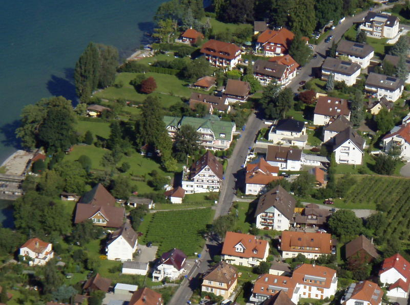 Weingut Hornstein in Nonnenhorn (Luftaufnahme)