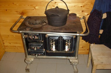 Kochstelle und Ofen aus alten Zeiten
