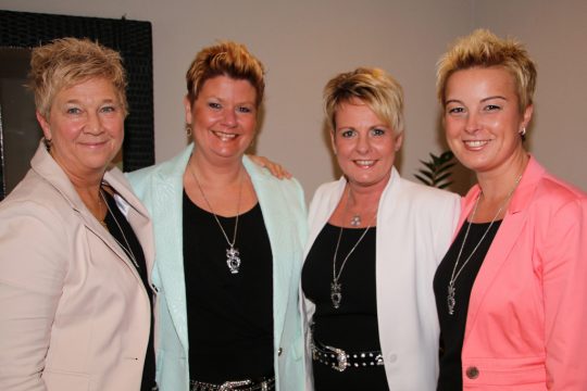 "Die vier Hexen": Vera Rotheudt, Claudia Longerich, Vera Meessen und Manuela Senster (vlnr)