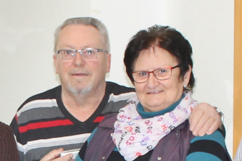 Glückstreffer-Gewinnerin Maria Mennicken mit ihrem Mann Erich