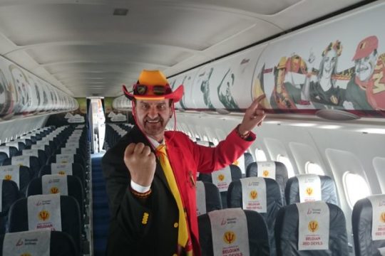 Rote-Teufel-Super-Fan Wilfried Thelen