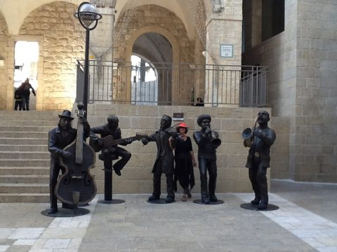 Pfarrerin Christine Treichel in Jerusalem