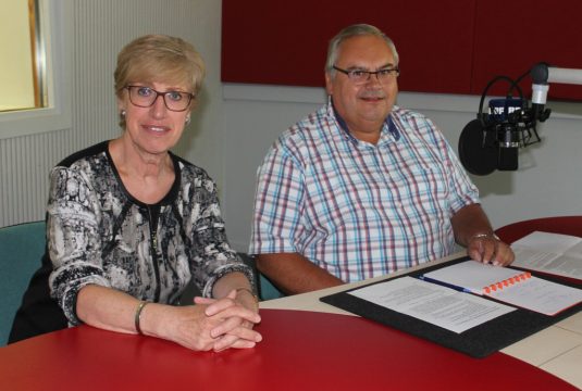 Zu Gast bei Marita Marquet ist Günther Moutschen vom Rechter Männerquartett