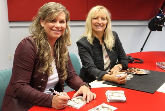 Gemeinsam unterwegs: Birgit Langer und Andrea