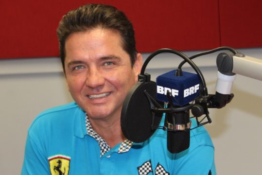 Michael Morgan zu Gast im BRF (Foto: 2017)