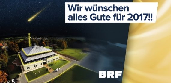 Wir wünschen alles Gute für 2017!