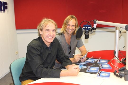 Michael Kunzi und Tim Wilhelm von der Münchener Freiheit bei BRF2