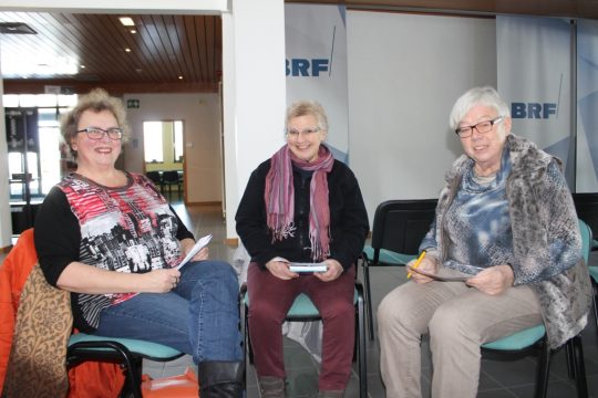 V.l.n.r.: Rita Galmache, Irmgard Braun und Maria Klöcker