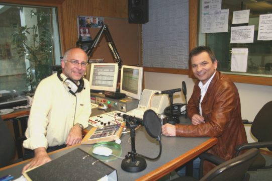 Markus Wolfahrt von den Klostertalern zu Gast bei Horst Senker (Archivfoto 2008)