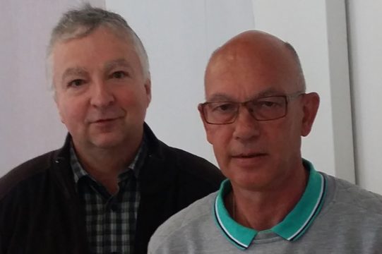 Paul Bongartz und René Steinbeck