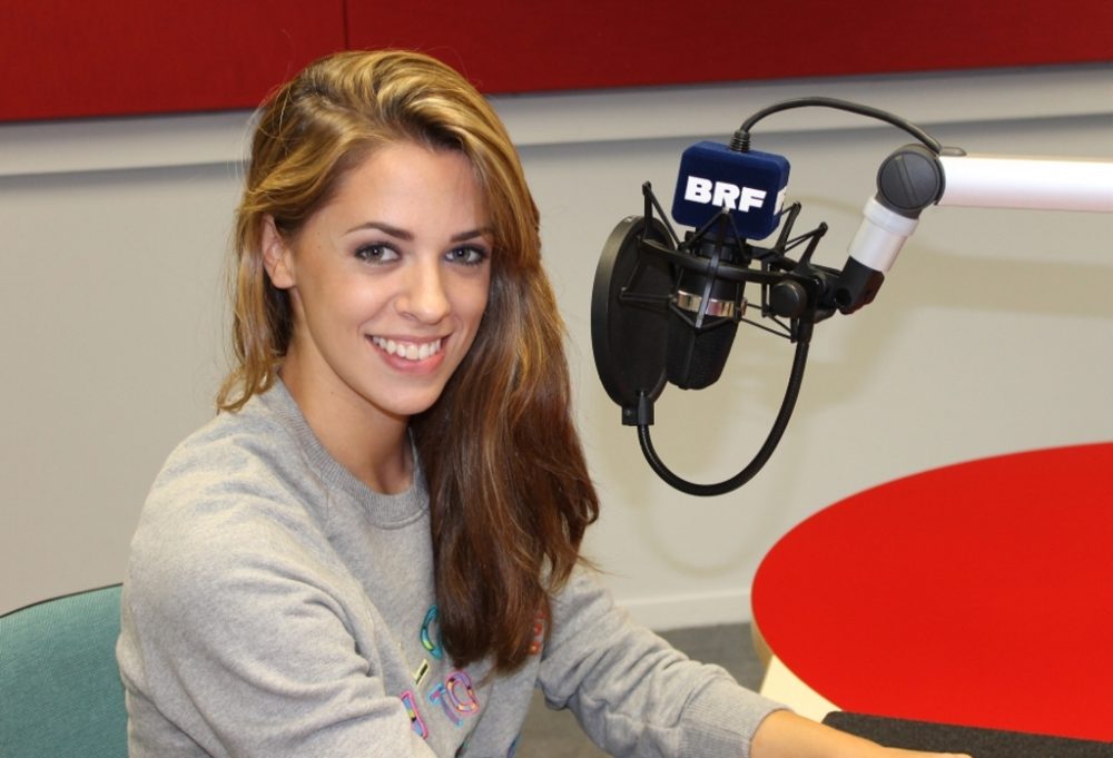 Vanessa Mai war am 30.7.2015 zu Gast im BRF.