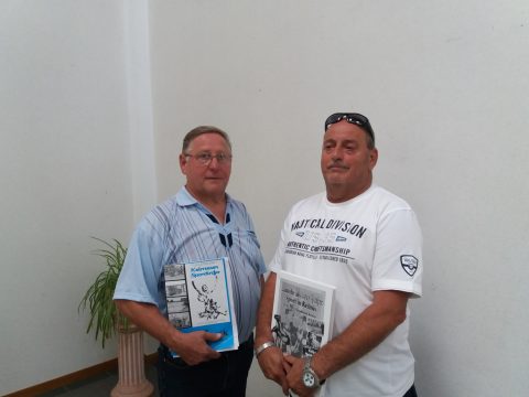 Henri Müllender (l.) und Rony van Gohten von der V.o.G. Kgl. Sportbund Kelmis