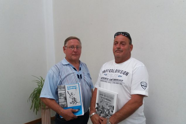 Henri Müllender (l.) und Rony van Gohten von der V.o.G. Kgl. Sportbund Kelmis