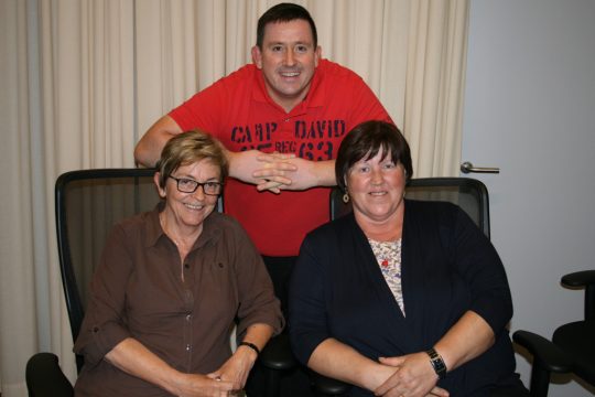 Marie-Hélène Düsseldorf und Karin Treinen zu Gast bei Pascal Gangolf