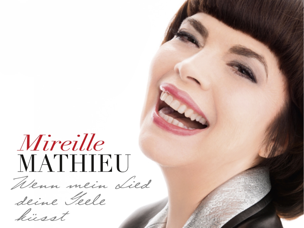 "Wenn mein Lied deine Seele küsst" von Mireille Mathieu (Cover: Ariola)