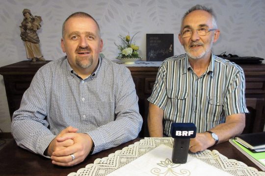 Claude Theiss und Arthur Jodocy