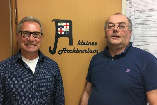 Bruno Schür (r.) und Edgard Moeres (Bild: privat)