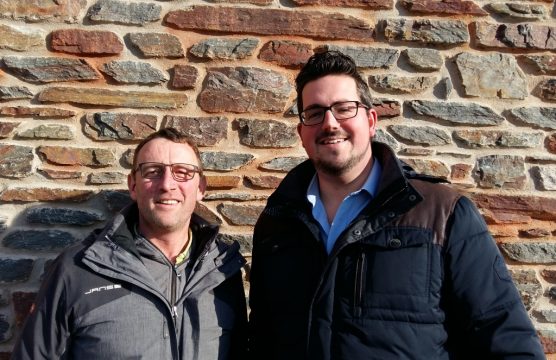 Musikverein Steinemann: Alfons Ross (l.) und Yannick Weber (Bild: privat)