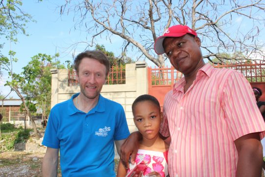 Albert Desenfants in Haiti (Bild: privat)