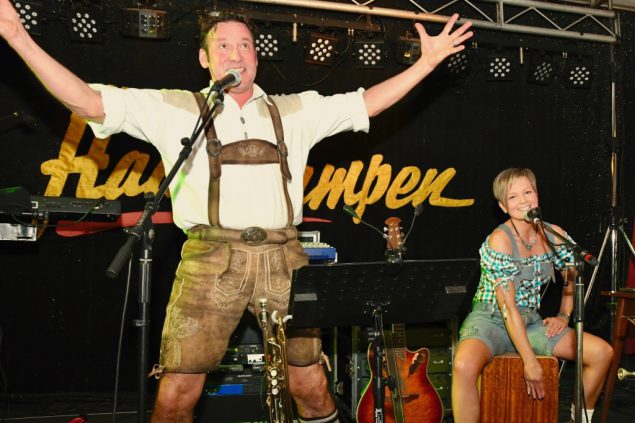 Wa-Ta Touille - Walter undTanja - im Vorprogramm der Haderlumpen am 21.4.2018 in Dürler