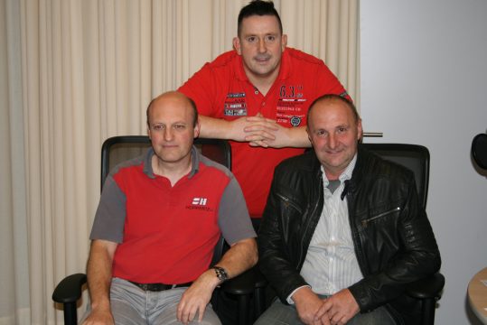 Karl-Heinz Huppertz und Norbert Lenz mit Pascal Gangolf (Bild: privat)