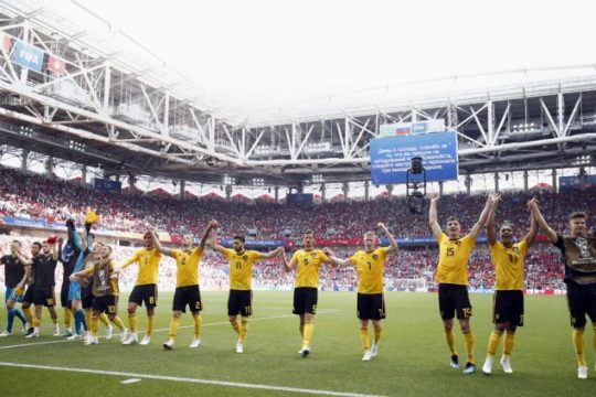 Fußball-WM 2018: Belgien gewinnt 5:2 gegen Tunesien (Foto: BrunoFahy/Belga)